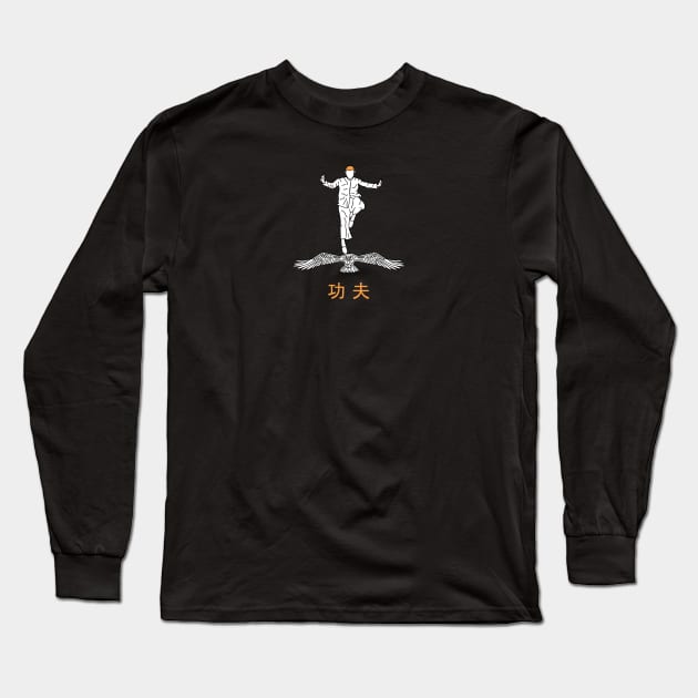Legend Kung Fu Long Sleeve T-Shirt by kalemstudio